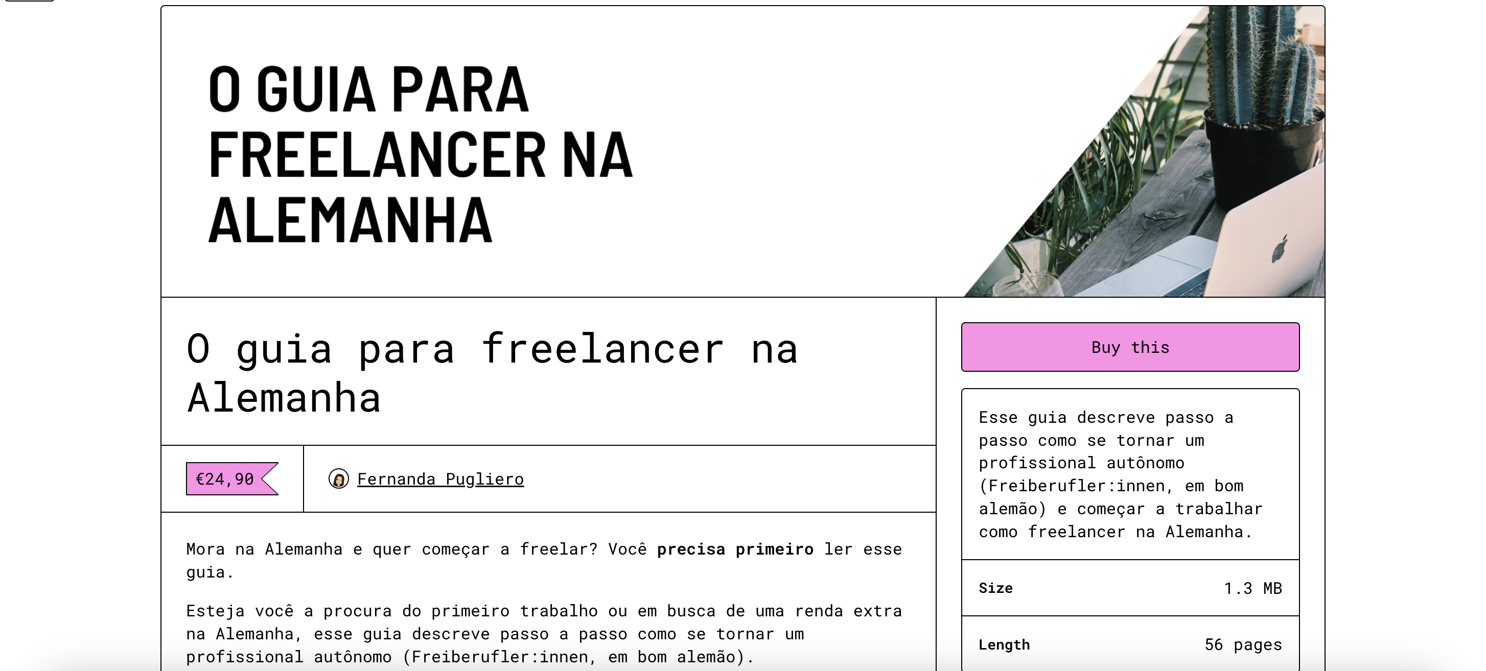 Guia para Freelancer na Alemanha Screenshot
